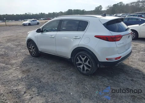2017 Kia Sportage Sx Turbo из США, поврежденный, VIN KNDPRCA66H7148052